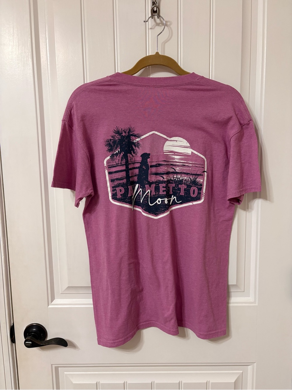Short Sleeve Graphic Tee - Mauve Pink